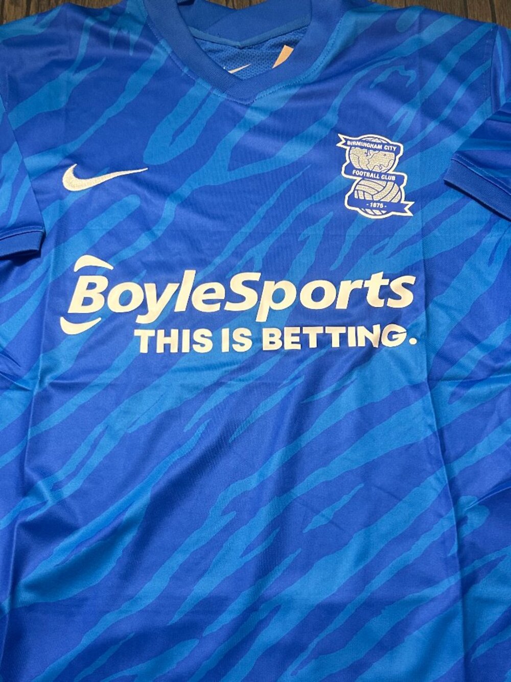 Nike English Premier BIRMINGHAM CITY FC Men's JERSEY Sz M,L,XL,2X New w tags